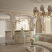 Дизайн квартиры в стиле Барокко, Партенит