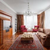 Дизайн квартиры в стиле московская классика
