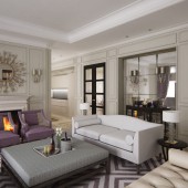 Интерьер квартиры в Питере, 250 кв.м.