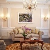 Интерьер квартиры в классическом стиле