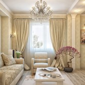 Интерьер квартиры в светлых тонах