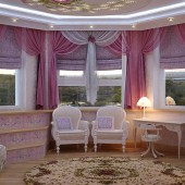 Фиолетовые детские комнаты
