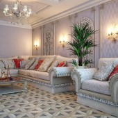 Квартира в классическом стиле, Петербург