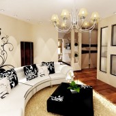 Интерьер квартиры в светлых тонах от INTERIO Design