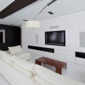Дизайн квартиры в Москве, 220 кв.м. 