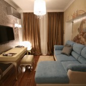 Дизайн гостиной 15 кв.м.