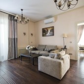 Интерьер квартиры площадью 80 кв.м., Москва