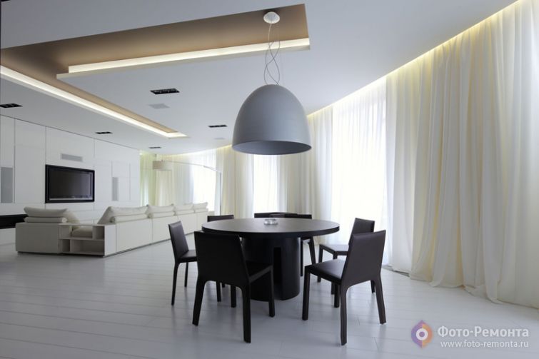  Столовые в стиле минимализм