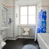 Белая ванная комната