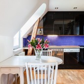 Черные кухни фото - дизайн интерьера