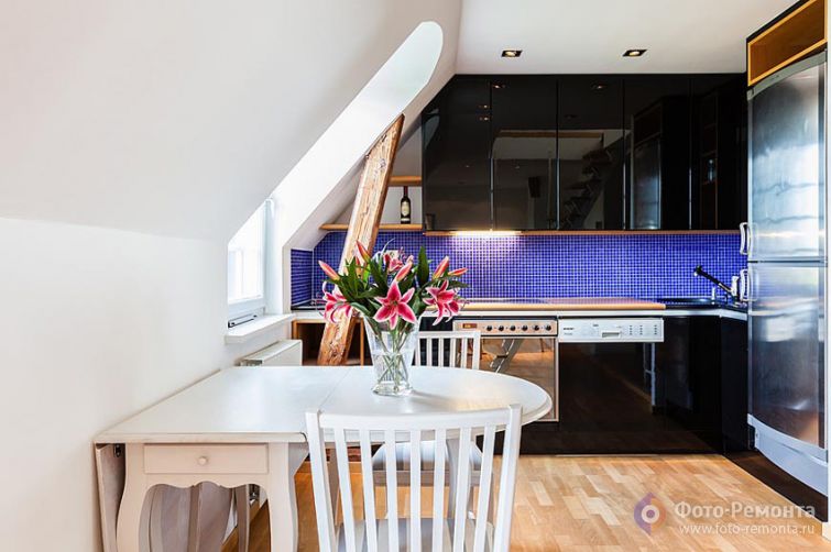  Ремонт черной кухни