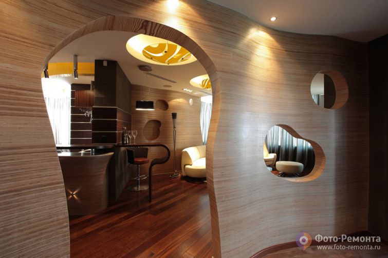  Дизайн арки из гипсокартона