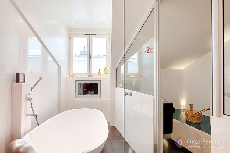  Дизайн ванной в стиле минимализм