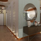 Коридор в современном стиле фото - дизайн интерьера