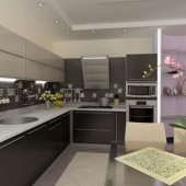 Бежевые кухни фото - дизайн интерьера