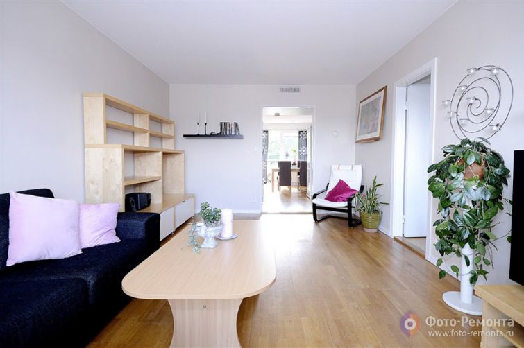 Интерьер 3-комнатной квартиры в скандинавском стиле