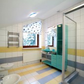 Оригинальная ванная комната