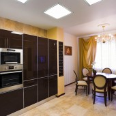 Большие кухни фото - дизайн интерьера