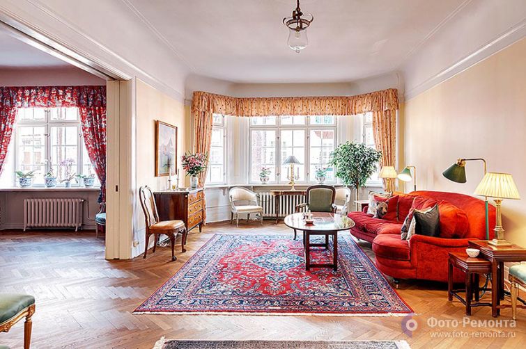 Шестикомнатная квартира в Стокгольме