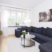 Интерьер двухкомнатной квртиры, 59 кв.м.