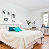 Большая спальня с рабочим местом