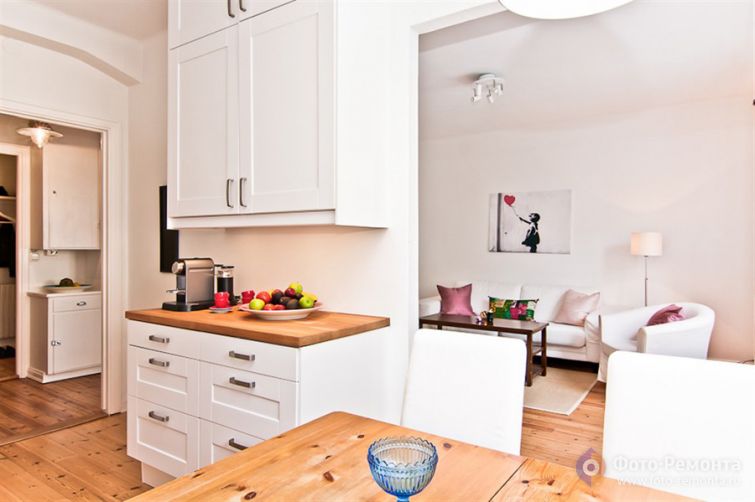  Кухня белый цвет