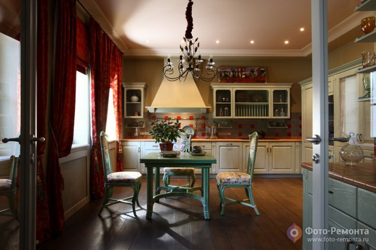  Ремонт кухни прованс