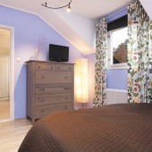 Фиолетовые спальни фото - дизайн интерьера