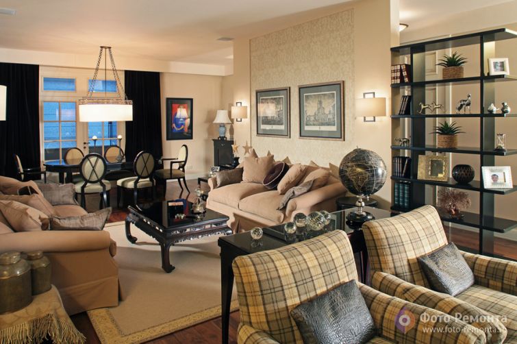 Перепланировка и дизайн трехкомнатной квартиры в Москве