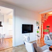 Гостиная и кухня