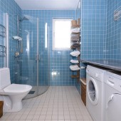 Синие ванные комнаты фото - дизайн интерьера