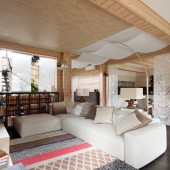 Интерьер загородного коттеджа от АБ Сретенка