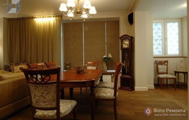  Отделка столовой в английском стиле