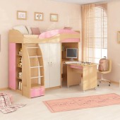 Детская мебель фото - Кровать-чердак Непоседа 