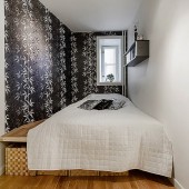 Интерьер маленькой спальни