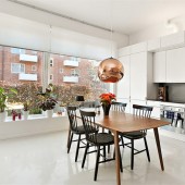 Белые столовые фото - дизайн интерьера