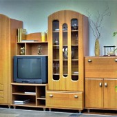 Стенки для гостиной фото - Комфортная стенка для гостиной Олимп