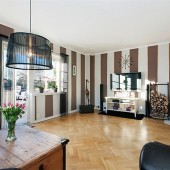 Интерьер частного дома в Швеции, 163 кв.м.