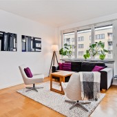 4-комнатная квартира в скандинавском стиле, 90 кв.м.