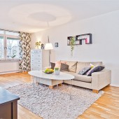 Дизайн трехкомнатной квартиры в Стокгольме, 80 кв.м.