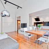 Столовые в светлых тонах фото - дизайн интерьера