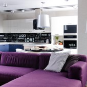 Гостиная и кухня