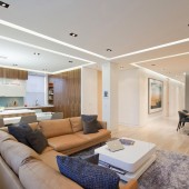 Белые гостиные фото - дизайн интерьера