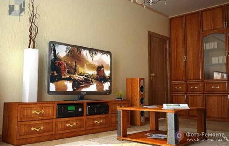  Ремонт гостиной