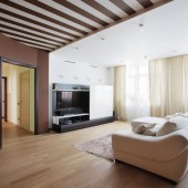 Интерьер квартиры (159 кв.м.) в стиле минимализм