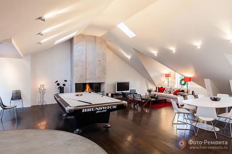 Красивый дизайн квартиры с большой гостиной, 143 кв.м.