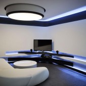 Интерьер квартиры в стиле хай-тек, 110 кв.м.