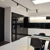 Кухни в стиле хай-тек фото - дизайн интерьера