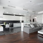 Белые гостиные фото - дизайн интерьера