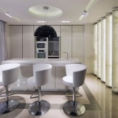 Кухни в стиле хай-тек фото - дизайн интерьера